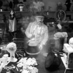 Elvis Pompilio in his workshop, Brussels, Oct. 2014.