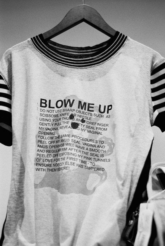 "Blow me up" by Vivienne Westwood, London 2005.