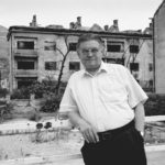 Hans Koschnick, European administrator of Mostar, Bosnia, October 1994.