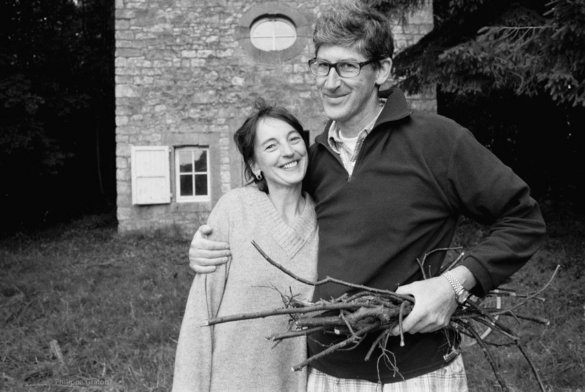 Elisabeth and Luc, Hodoumont, Belgium 2002.