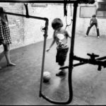 Football in my studio's basement. BrSoccer in my studio's basement. Brussels, Belgium 2011.ussels, Belgium 2011.