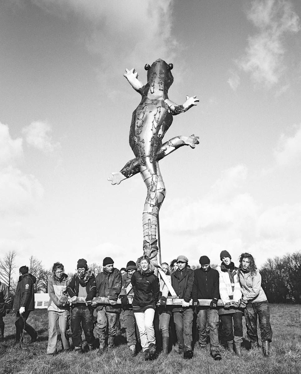 ZAD, Notre-Dame des Landes, France, Feb. 2018.