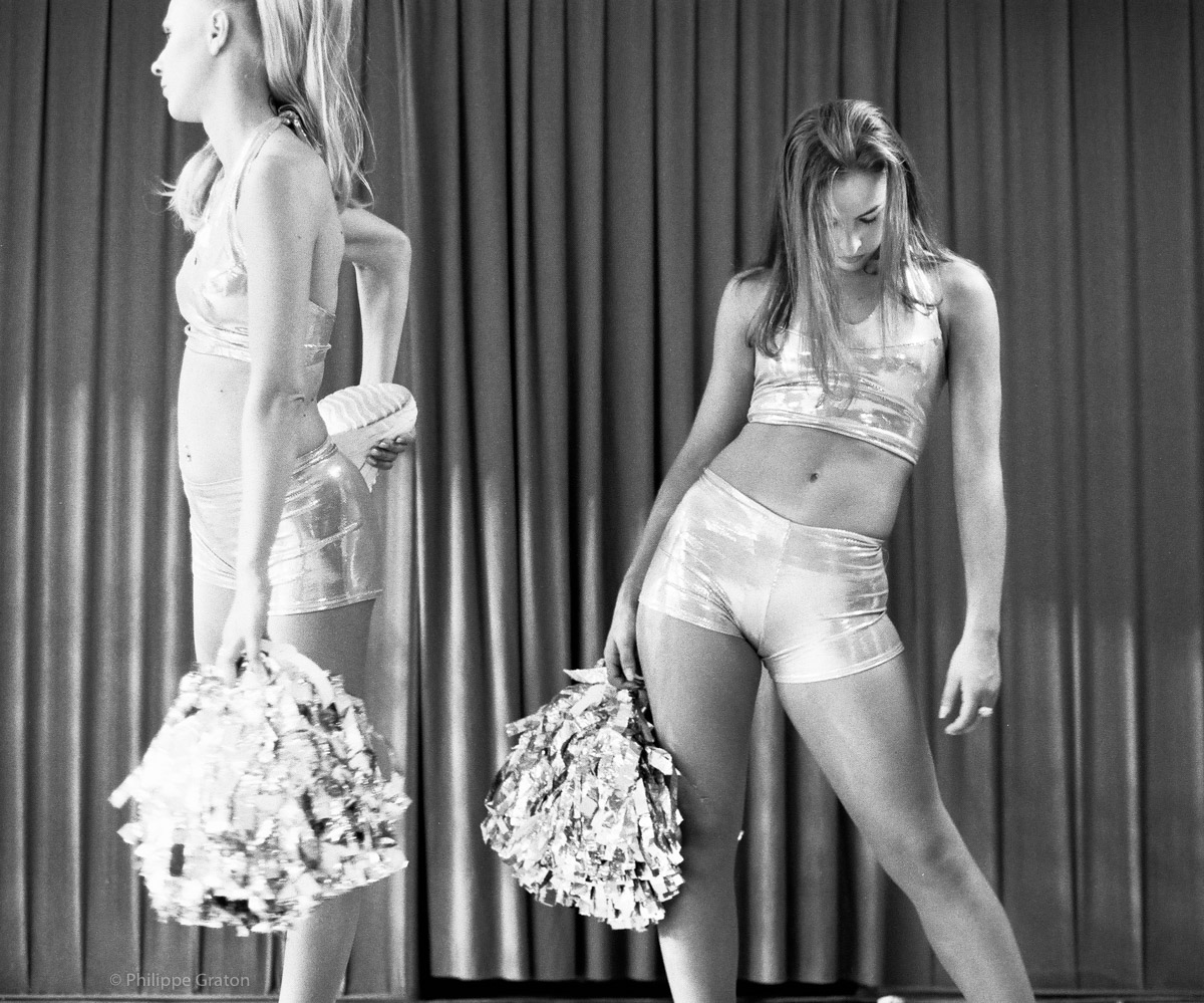 Pom-pom girls, Parc des Princes, Paris 1998.